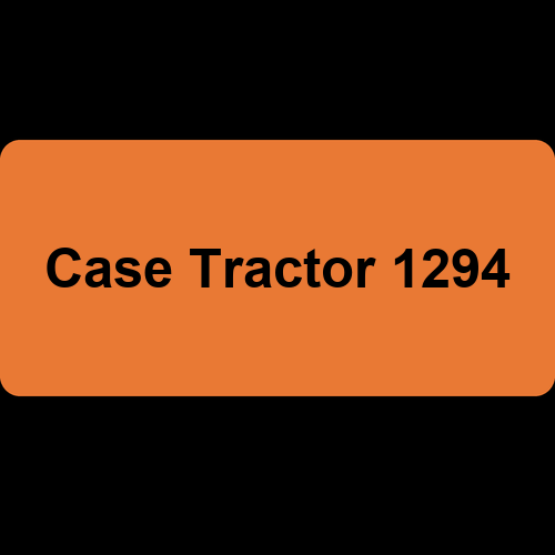 Case Tractor 1294